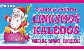 Žaidimas šventei „Linksmos kalėdos“       3,00€